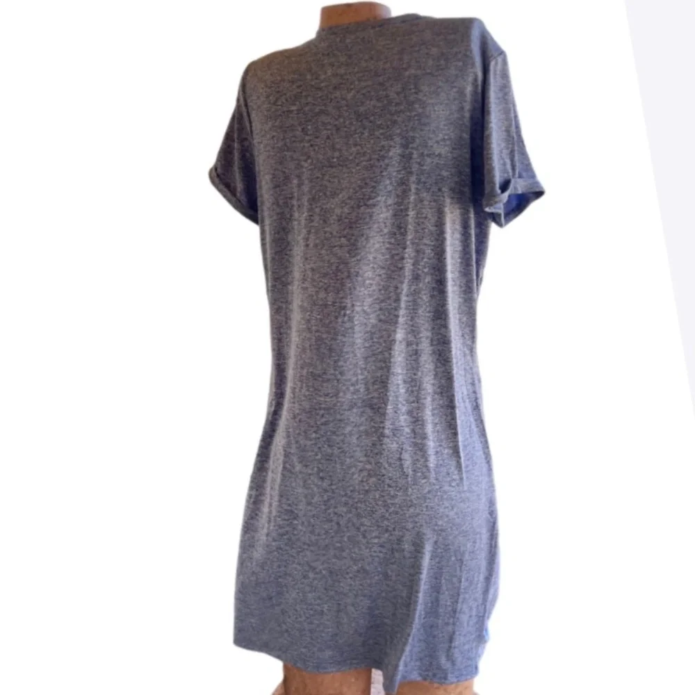 Twist-Front T-Shirt Dress - Picture 6 of 8